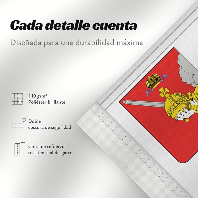 Detalles sobre esta bandera: Vologda Oblast Vologda Oblast Oblast de Vologda Óblast de Vólogda Oblast Wologda