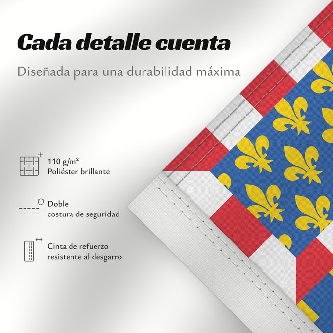 Detalles sobre esta bandera: Region Bourgogne-Franche-Comté Administrative region Bourgogne-Franche-Comté with the gobbony error shown on the actual Bourgogne-Franche-Comté (avec erreur de gobboni) Bourgogne-Franche-Comté (con error de gobelino) Bourgogne-Franche-Comté (mit Gobboni-
