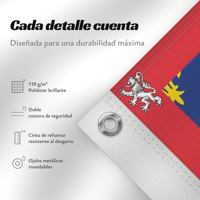 Detalles sobre esta bandera: Unofficial flag of Pays-de-la-Loire	Unofficial flag of the region Pays-de-la-Loire in France	Non officiel de la région Pays-de-la-Loire	Países del Loira	Pays de la Loire	Los Païses de Léger