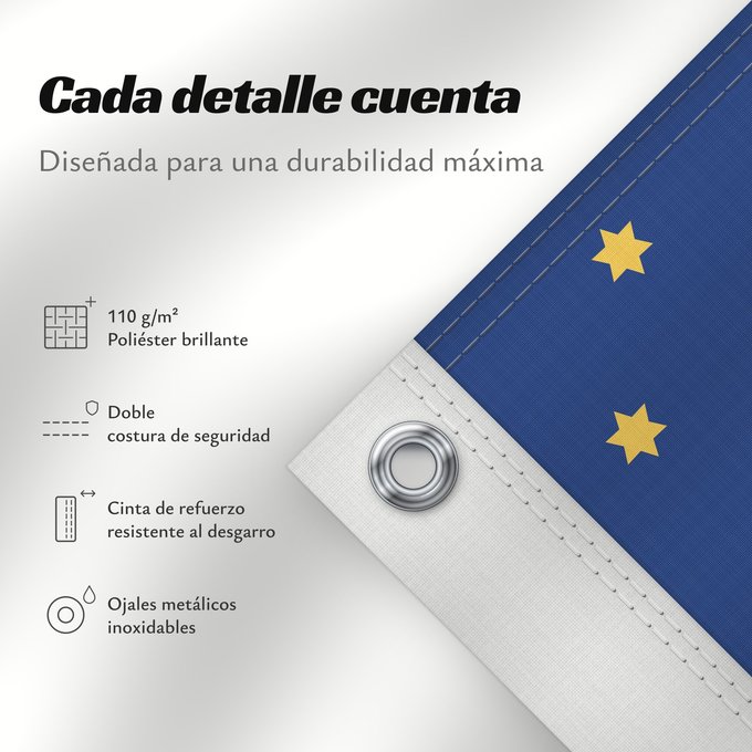 Detalles sobre esta bandera: Västerbottens län vapenflagga	Västerbotten County in Sweden	Västerbotten	Västerbottens läns vapenflagga