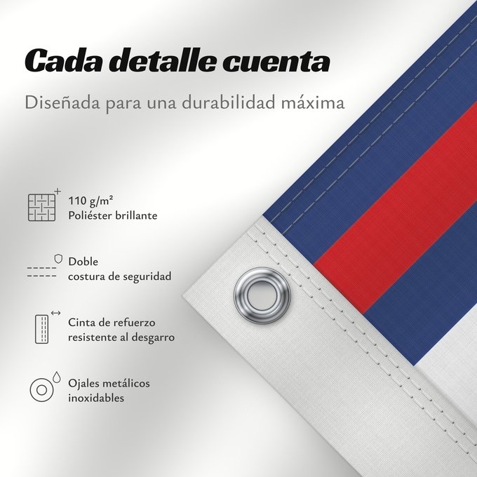 Detalles sobre esta bandera: Paysandú Department	Paysandú Department 	département de Paysandú	Paysandú
