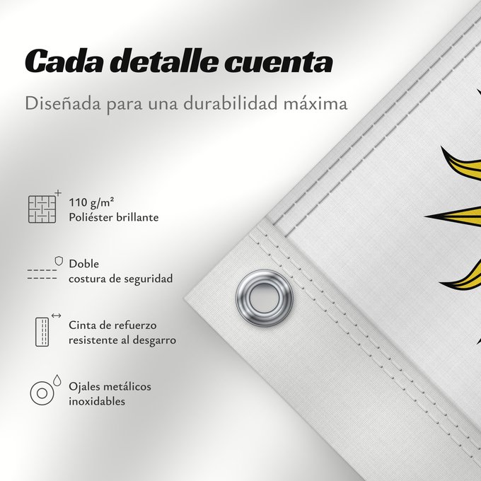 Detalles sobre esta bandera: Uruguay	L Uruguay	Dell Uruguay	Uruguai	Urugwaju	D Uruguai	علم أوروغواي	D Uruguay	Uruwayi wiphala	L Uruguai	Urugvajo	Uruguaiko bandera	E Uruguai	Poyvi Uruguái	Irigwe	ウルグアイの国旗	Pāmitl Uruguay	Uruwayi unanchan	Флаг Уругвая	Urugvaja	Uruguays