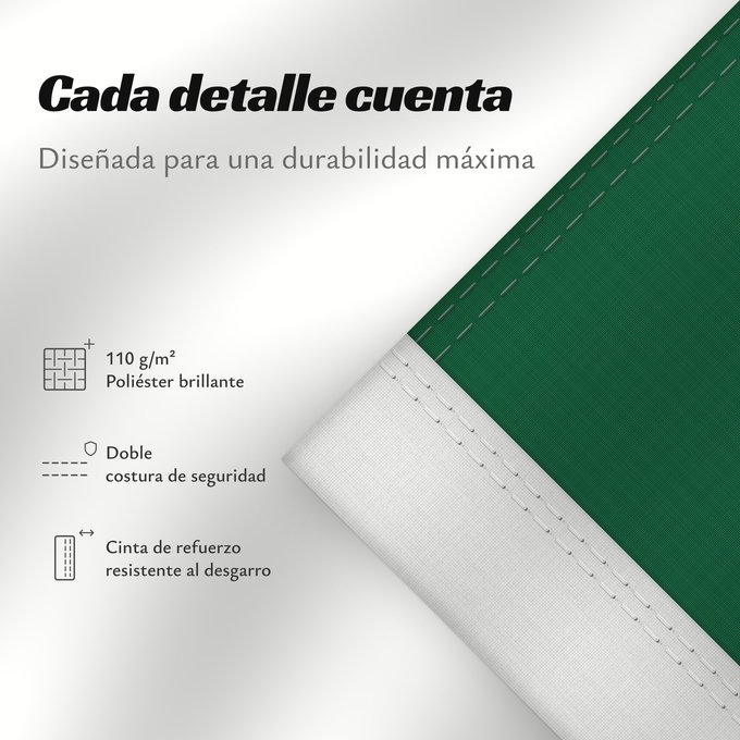 Detalles sobre esta bandera: Civil Ensign of Saudi Arabia  obverse	Saudi Arabia	Arabie saoudite	Arabia Saudita	Saudi-Arabien	الشعار المدني في الأعلى على الركن الأيمن للعلم، ومعدل التناسب ٢ ٣