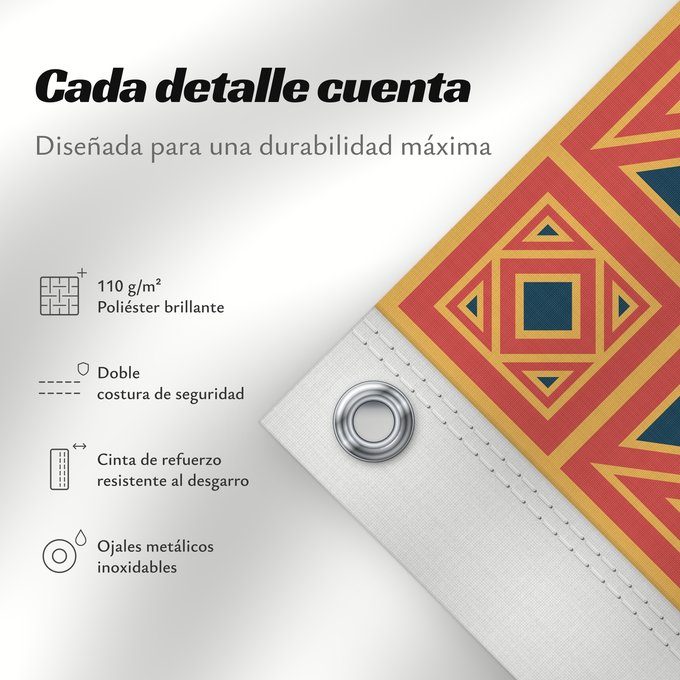 Detalles sobre esta bandera: Veneto	Vector flag of Veneto	région de la Vénétie	Véneto	Venetien	Vettoriale del Veneto