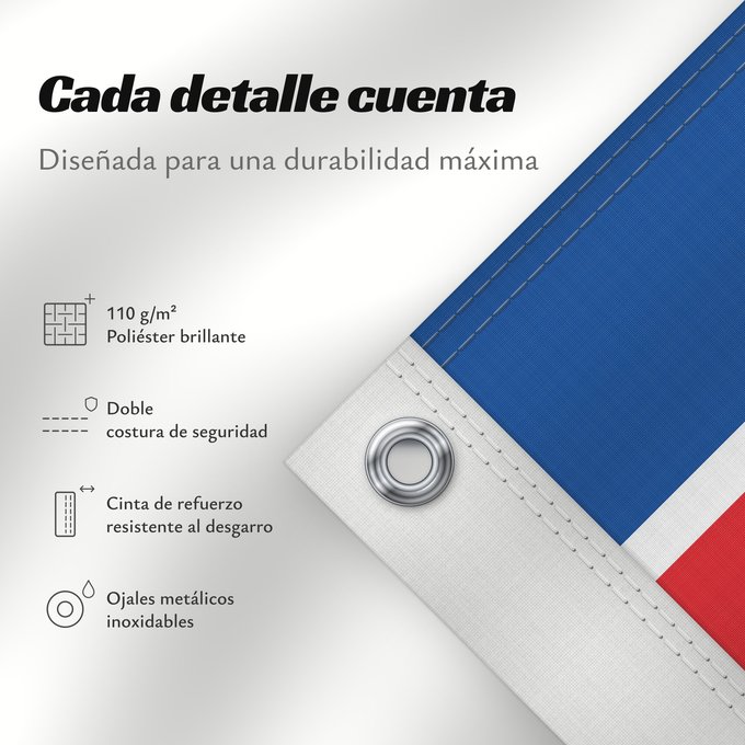 Detalles sobre esta bandera: North Korea	Korea (Democratic People's Republic) (North Korea)	Corée du Nord	Corea del Norte	Nordkorea	Corea del Nord	Noord-Korea	Coreia do Norte	Korei Północnej	Corea d o Norte	علم كوريا الشمالية	Национално знаме на Северна Корея	উত্তর কোরিয়ার জাতীয় পত