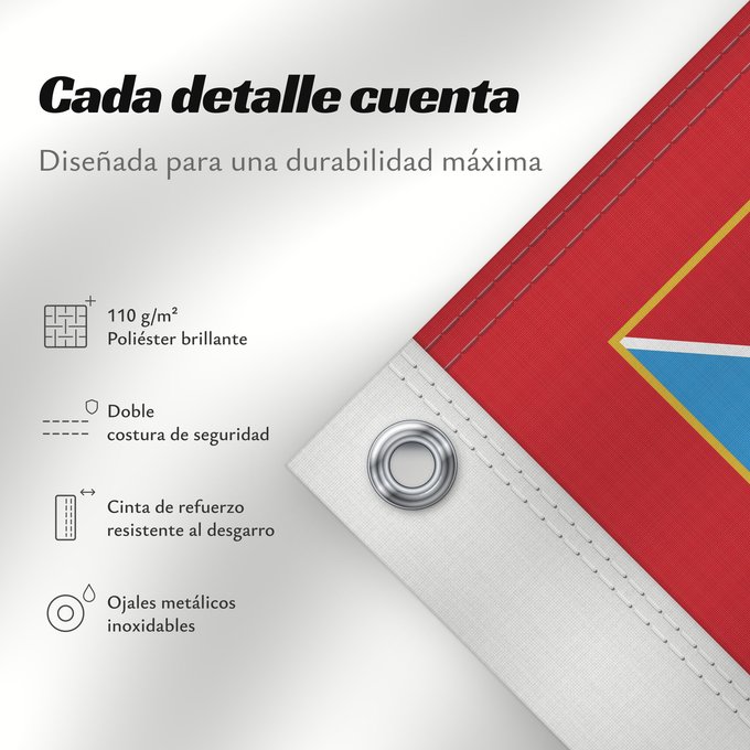 Detalles sobre esta bandera: Magadan Oblast	oblast de Magadan	Óblast de Magadán	Oblast Magadan