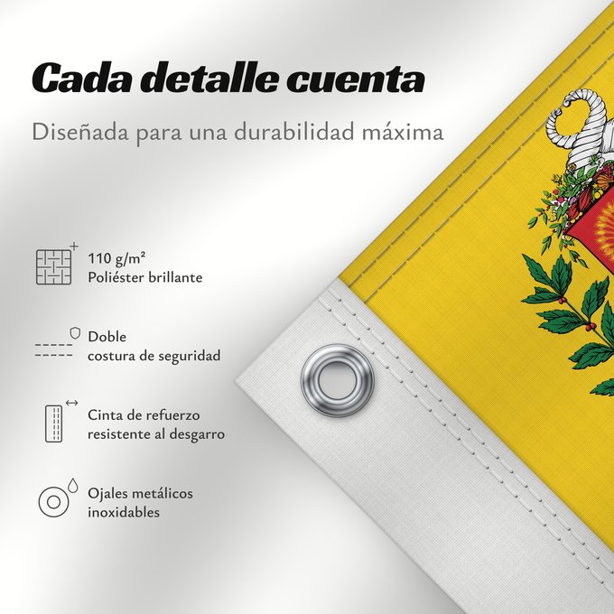 Detalles sobre esta bandera: Venezuela	Benezuela	Winïxwila wiphala	Veneçuela	Venezuelo	Venezuelako bandera	Poyvi Venesuéla	Winisuyla unanchan	Venezuele