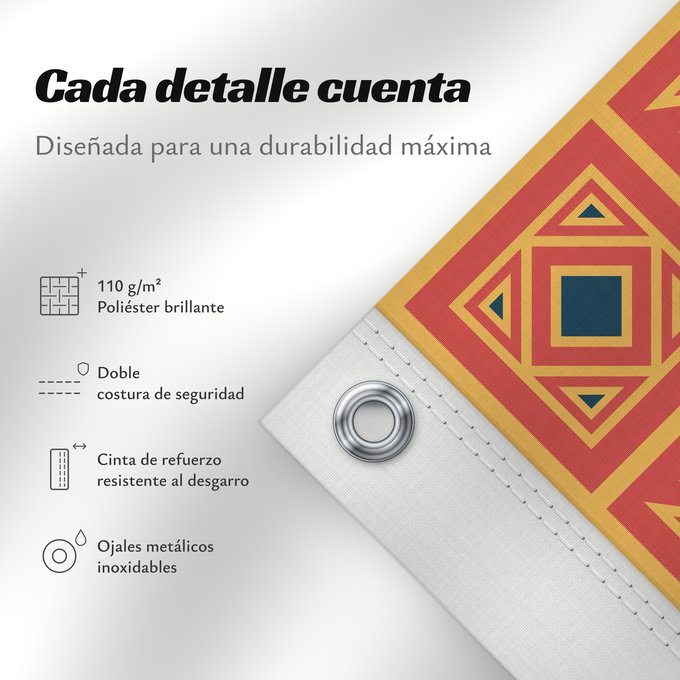 Detalles sobre esta bandera: Veneto	Vector flag of Veneto	région de la Vénétie	Véneto	Venetien	Vettoriale del Veneto