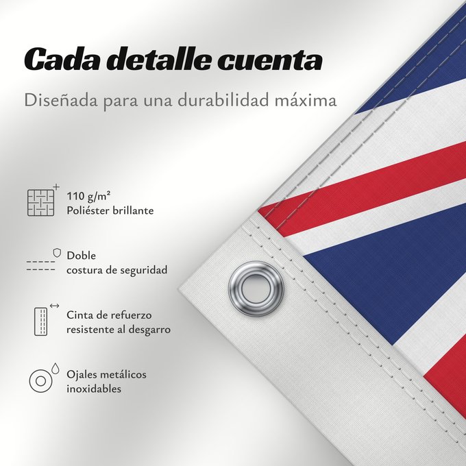 Detalles sobre esta bandera: British Virgin Islands	Virgin Islands, British	Vierges britanniques !Îles Vierges britanniques	Islas Vírgenes Británicas	Britische Jungferninseln	Isole Vergini Britanniche