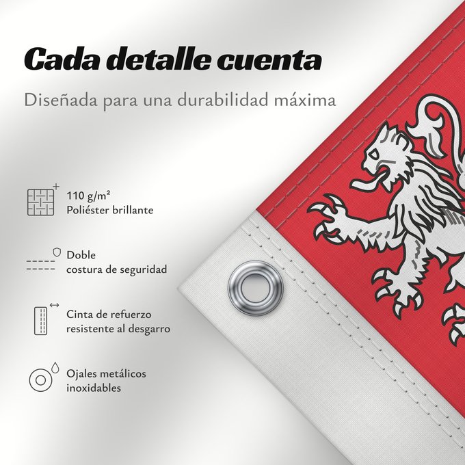 Detalles sobre esta bandera: Unofficial flag of Pays-de-la-Loire	Unofficial flag of the region Pays-de-la-Loire in France	Non officiel de la région Pays-de-la-Loire	Países del Loira	Pays de la Loire	Los Païses de Léger