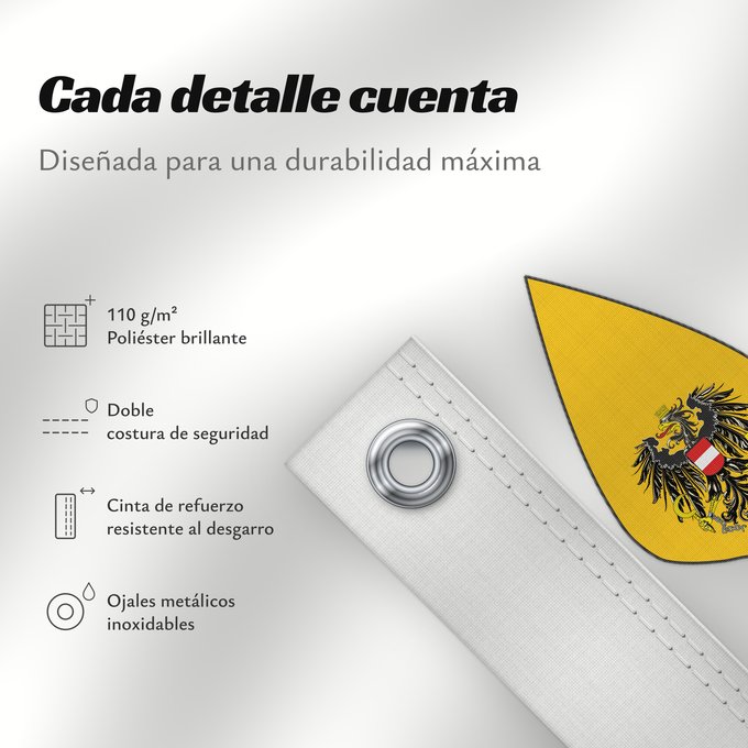 Detalles sobre esta bandera: Feldzeichen Bundesheer