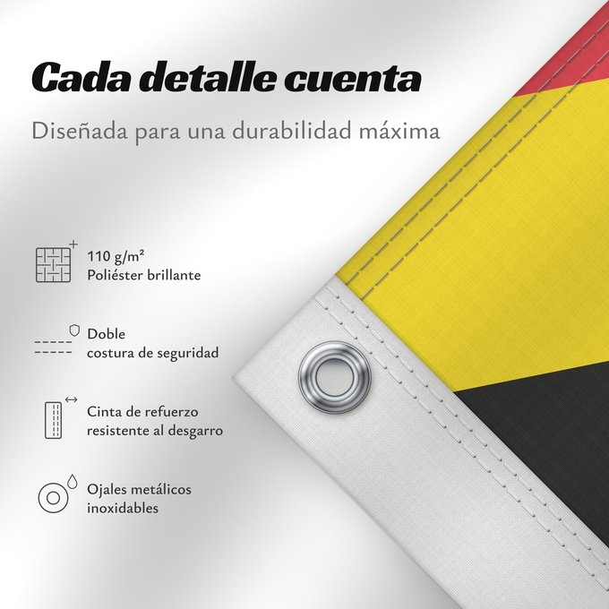 Detalles sobre esta bandera: Naval Ensign of Belgium