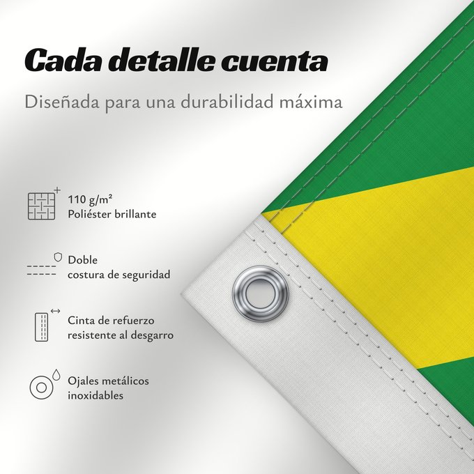 Detalles sobre esta bandera: Vale do Anari	City of Vale do Anari, Rondônia, Brazil