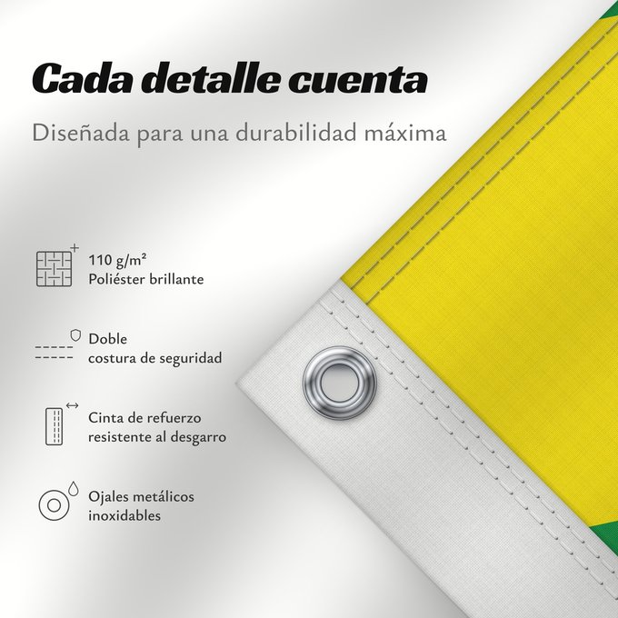 Detalles sobre esta bandera: Villapinzón Cundinamarca Villapinzón (Cundinamarca) Municipio de Villapinzón Cundinamarca