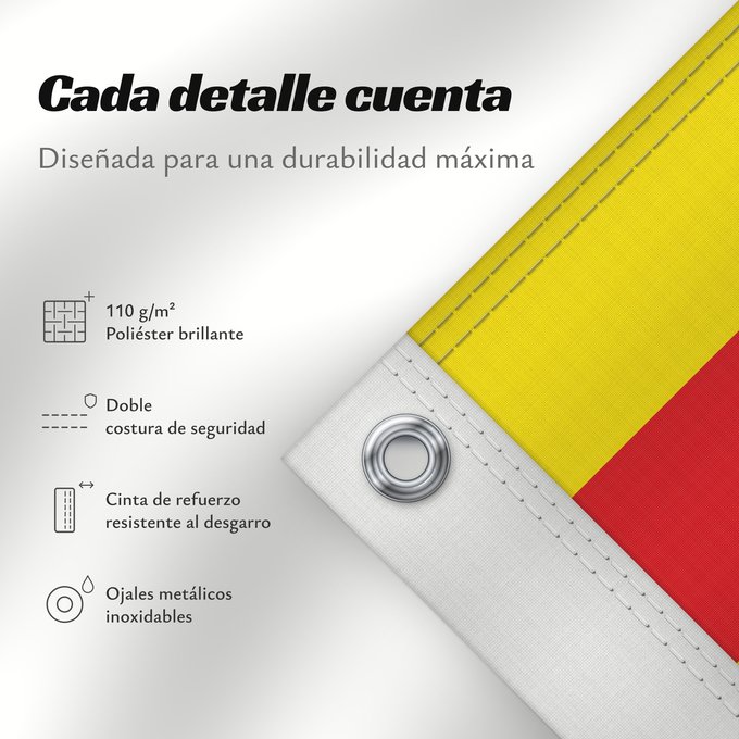 Detalles sobre esta bandera: Alagón-Zaragoza	Alagón-Zaragoza-Spain