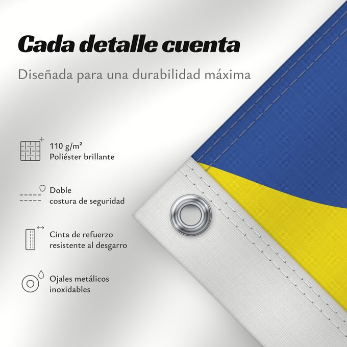Detalles sobre esta bandera: Asín	Municipal de Asín - Zaragoza - España