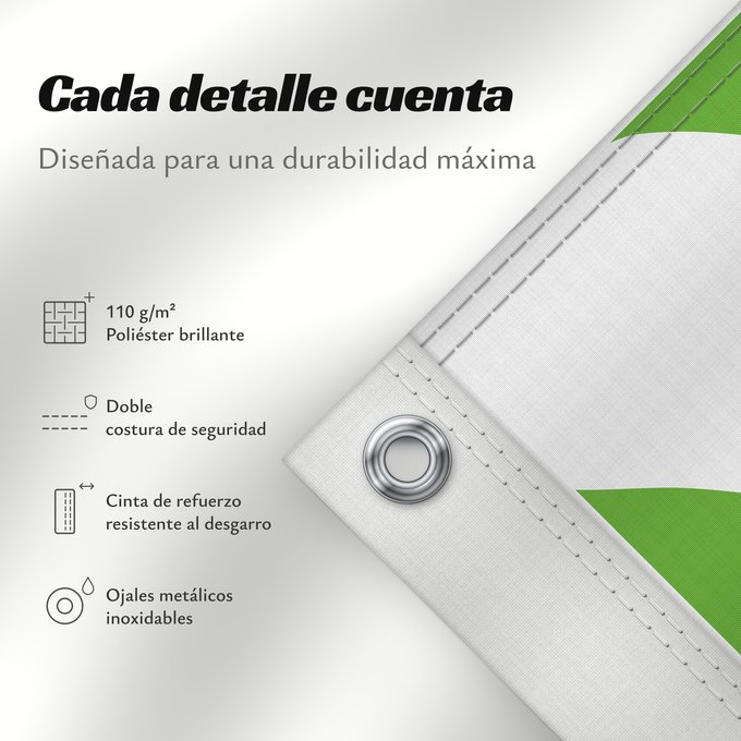 Detalles sobre esta bandera: Bassella	It is easy to put a border around this flag image	Proporciones 2 3, verde claro	Apaïsada