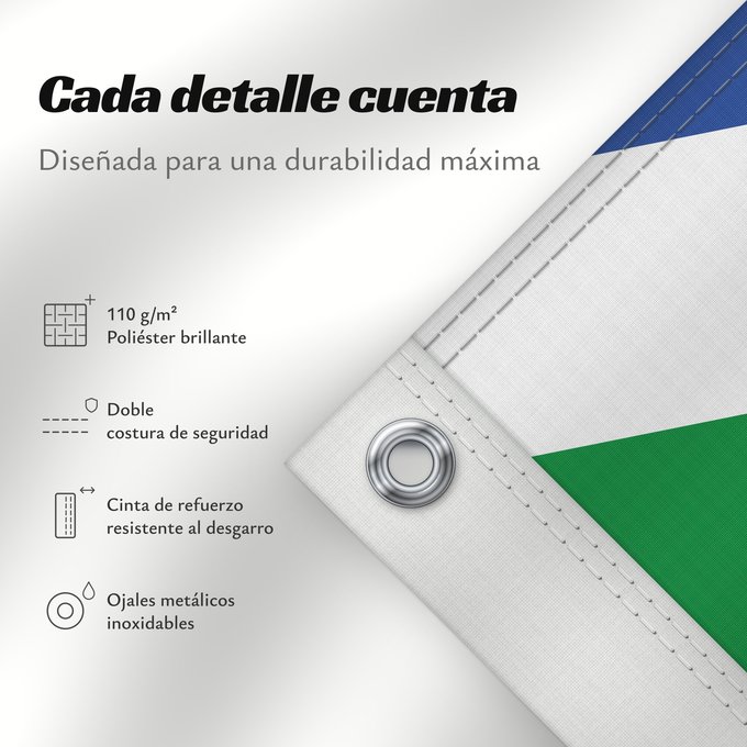 Detalles sobre esta bandera: L Ampolla	It is easy to put a border around this flag image	L'Ampolla	Apaisada	Apaïsada de proporcions dos d alt per tres de llarg