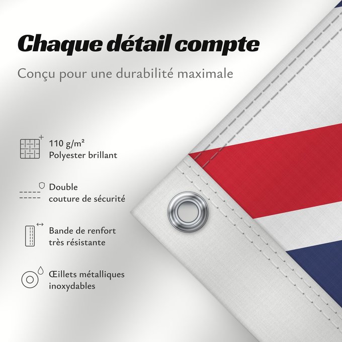 Détails sur ce drapeau : Bermuda	Bermudes	Bermudas	Bermudów	Bermudas fana	Brattagh ny Bermioodee	Флаг Бермуд