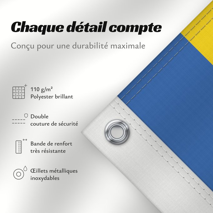 Détails sur ce drapeau : Franche-Comté