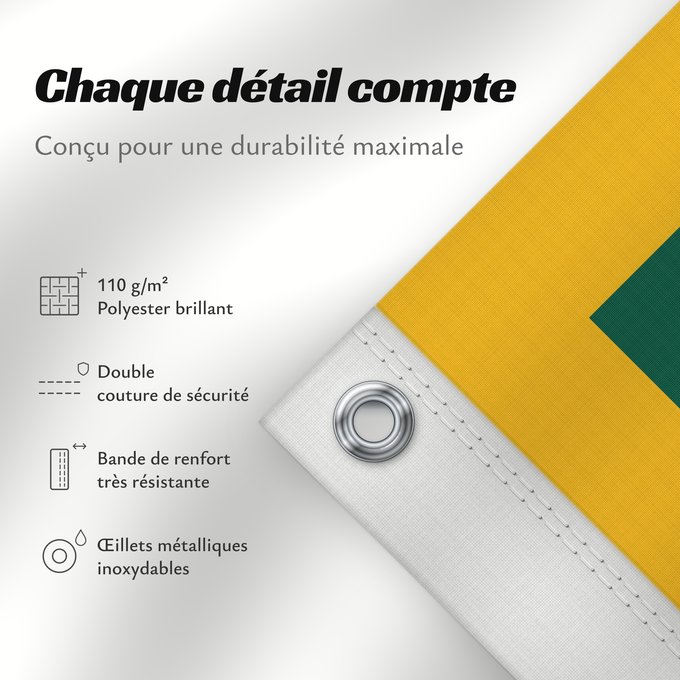 Détails sur ce drapeau : Dominion of Ceylon	Dominion de Ceylan	Dominio de Ceilán	Dominion Ceylon	Dominion di Ceylon