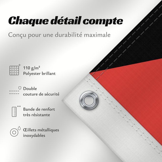 Détails sur ce drapeau : Beja