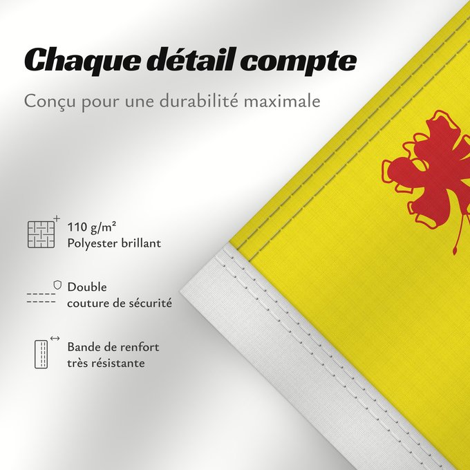Détails sur ce drapeau : Royal Standard of Barbados	Queen Elizabeth II s personal flag for use in Barbados