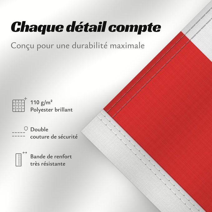 Détails sur ce drapeau : Canada	Canadá	Kanada