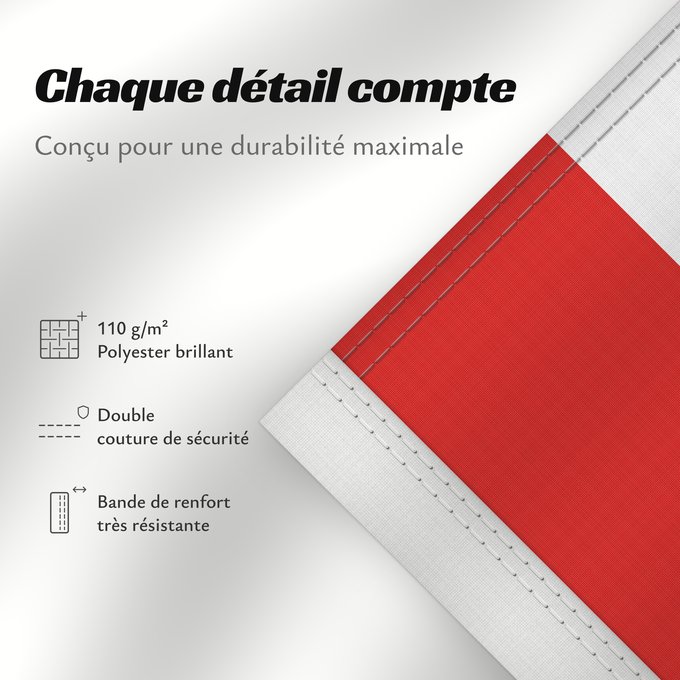 Détails sur ce drapeau : Canada Canadá Kanada