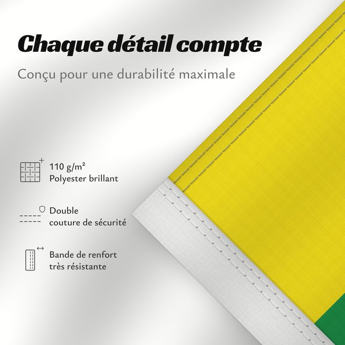 Détails sur ce drapeau : Nariño Nariño. Created by Fibonacci Nariño. Hecha por Fibonacci