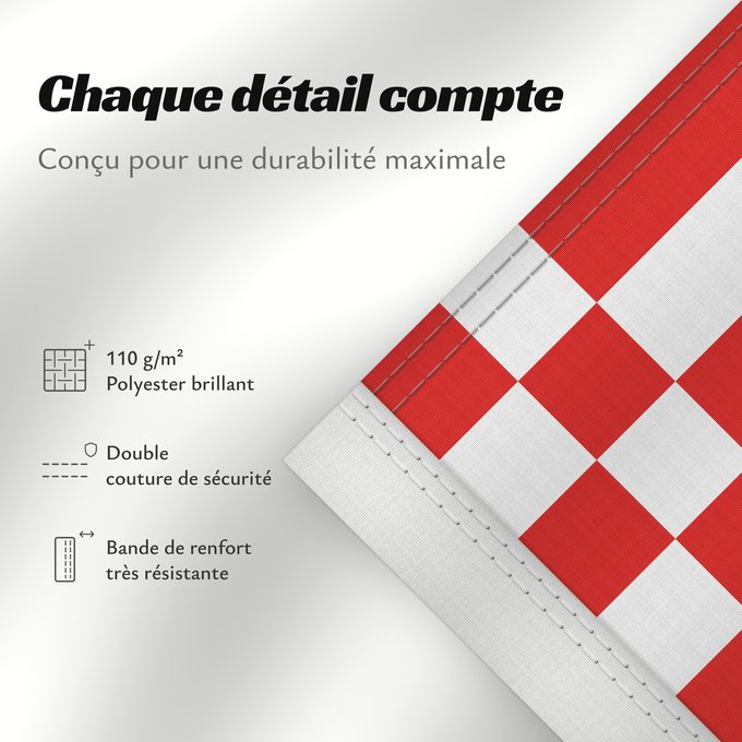 Détails sur ce drapeau : Bremen	Brême	Brema