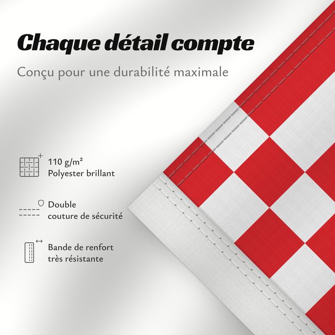 Détails sur ce drapeau : Bremen	Brême	Brema