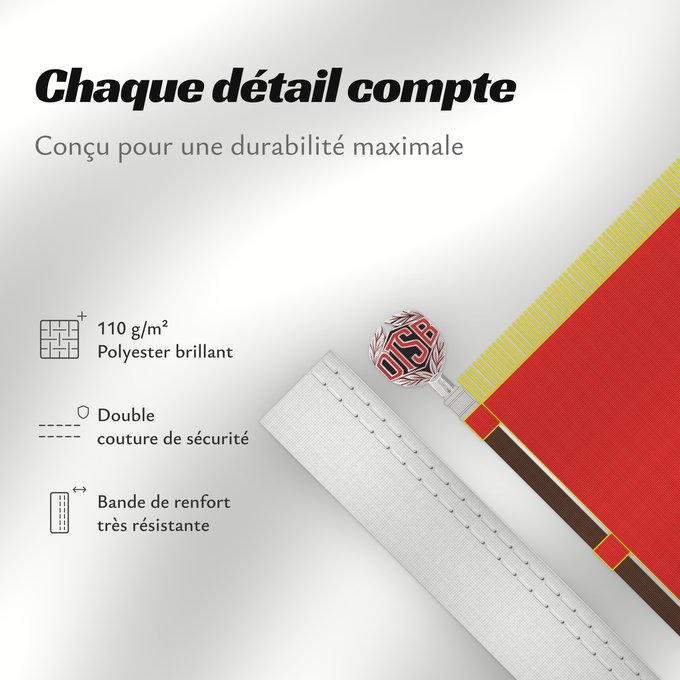 Détails sur ce drapeau : DTSB	DTSB (until 1990)	DTSB (jusqu'en 1990)	DTSB (hasta 1990)	DTSB, DDR bis 1990	DTSB (fino al 1990)