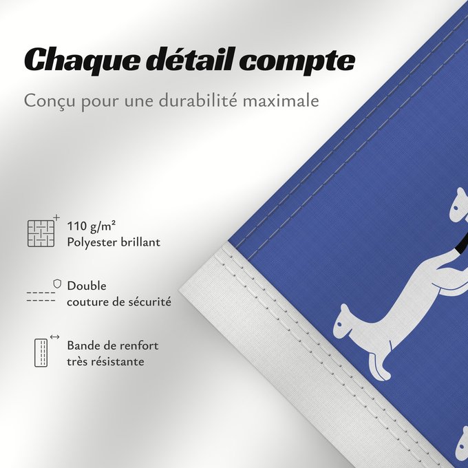 Détails sur ce drapeau : Oulun lääni