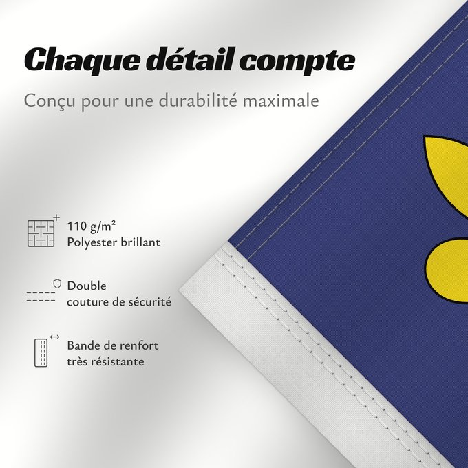 Détails sur ce drapeau : Île-de-France	Unofficial	Non-officiel de la région Île-de-France en France	이 것은 일드프랑스의 깃발입니다