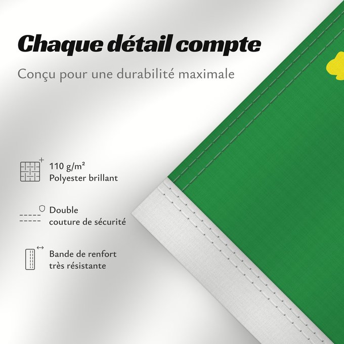 Détails sur ce drapeau : Vest-Agder comté de Vest-Agder Vest-Agder Fylke