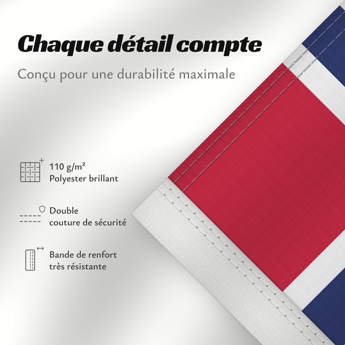 Détails sur ce drapeau : Jan Mayen