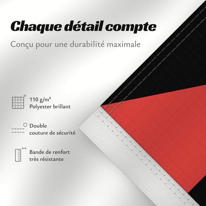 Détails sur ce drapeau : Beja