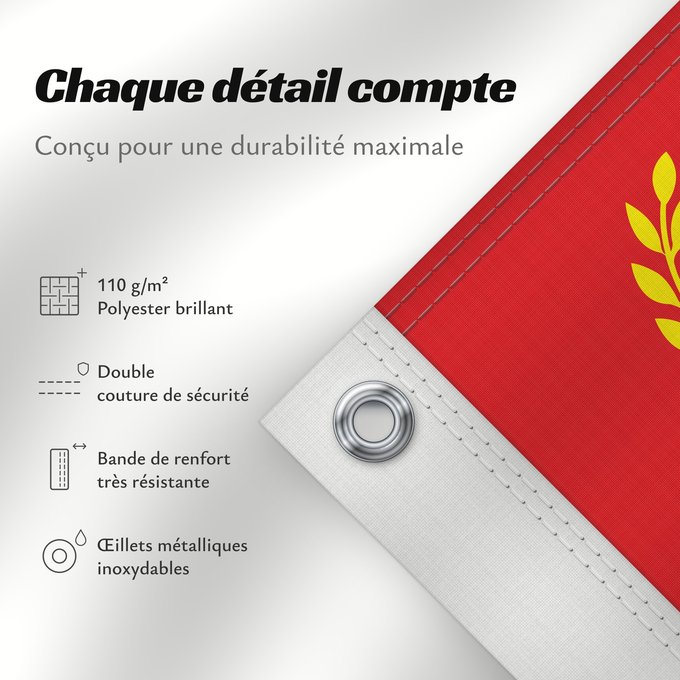 Détails sur ce drapeau : Kedah	Malaysian state of Kedah.   version	Kedah 