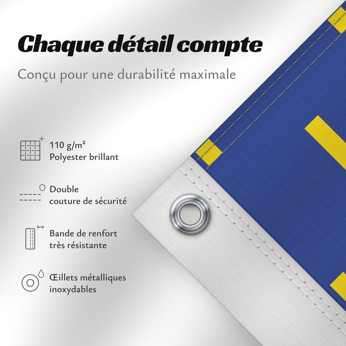 Détails sur ce drapeau : Franche-Comté