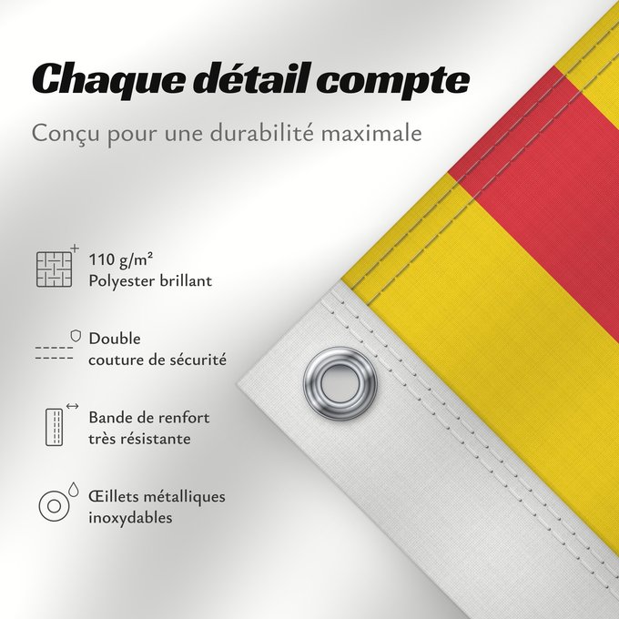 Détails sur ce drapeau : Provence-Alpes-Côte d Azur Alpes-Côte d'Azur Région Provence-Alpes-Côte d Azur Provenza-Alpes-Costa Azul Provence-Alpes-Côte d’Azur Provenza-Alpi-Costa Azzurra Banniel rannvro Provence-Alpes-Côte d Azur pe Provañs-Alpoù-Aod an Azur