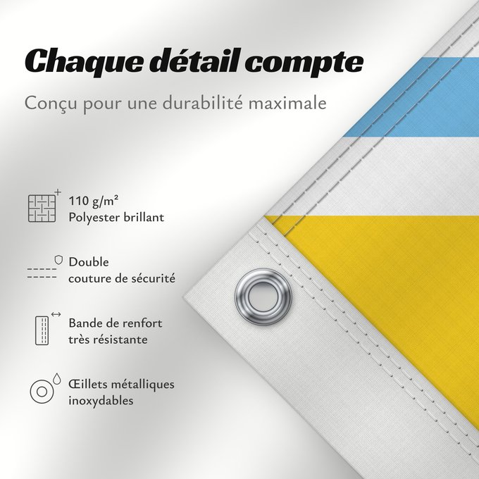 Détails sur ce drapeau : Tuva Tyva Republic Touva ou République de Touva Tuvá Tyva Парчами Тува