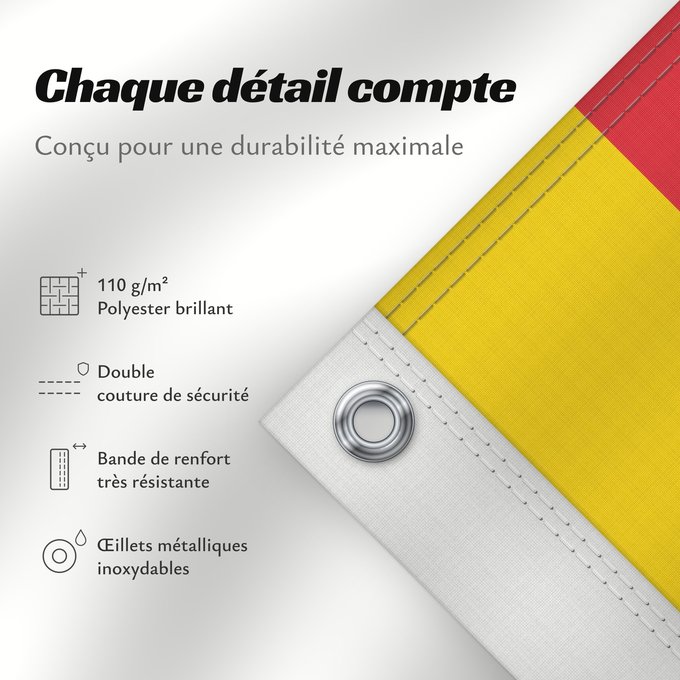 Détails sur ce drapeau : Provence-Alpes-Côte d Azur	Alpes-Côte d'Azur	Région Provence-Alpes-Côte d Azur	Provenza-Alpes-Costa Azul 	Provence-Alpes-Côte d’Azur	Provenza-Alpi-Costa Azzurra	Banniel rannvro Provence-Alpes-Côte d Azur  pe Provañs-Alpoù-Aod an Azur