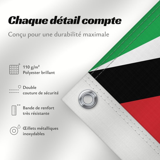Détails sur ce drapeau : Guyana Guiana Wayana wiphala Gujano Gwayana Wayana unancha Флаг Гайаны Guyanas Quốc kỳ Guyana