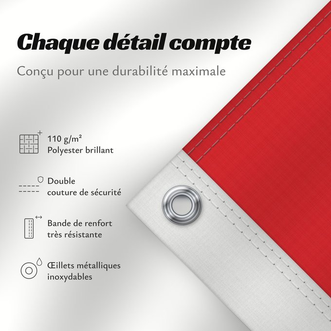 Détails sur ce drapeau : Comtat Venaissin	Comtat Venaissin in France around Avignon	Comtat Venaissin en France dans les environs d Avignon	Condado Venesino	Contado Venassino