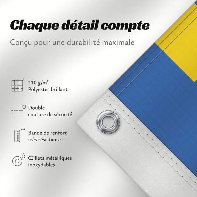 Détails sur ce drapeau : Franche-Comté