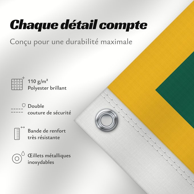 Détails sur ce drapeau : Dominion of Ceylon	Dominion de Ceylan	Dominio de Ceilán	Dominion Ceylon	Dominion di Ceylon