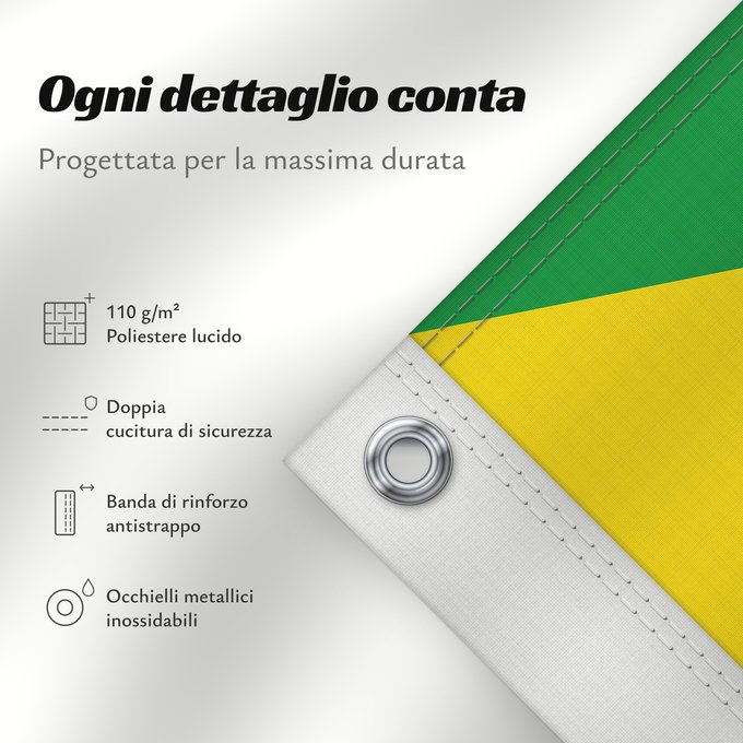 Dettagli sulla bandiera: Zabaykalsky Krai	Zabaïkalski Krai	Zabaikalie	Sabaikalski Krai	Флаг Забайкальского края