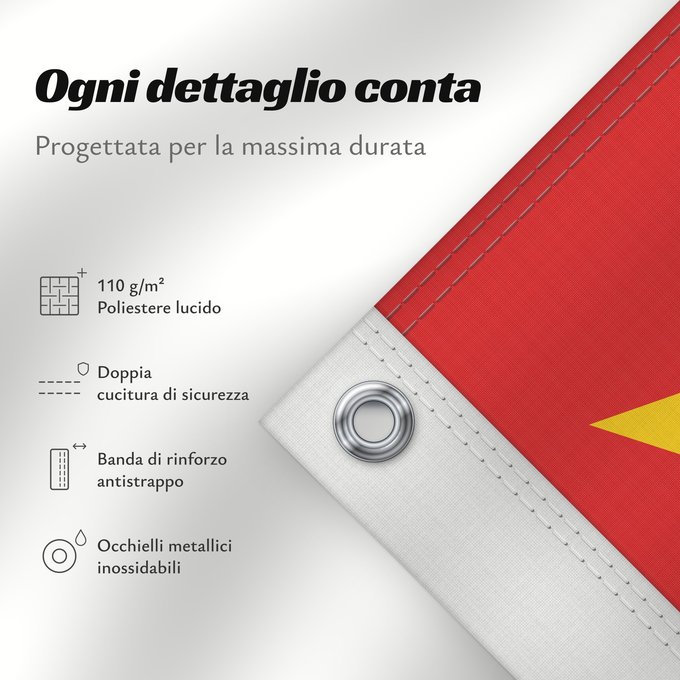 Dettagli sulla bandiera: Länsi-Suomen lääni