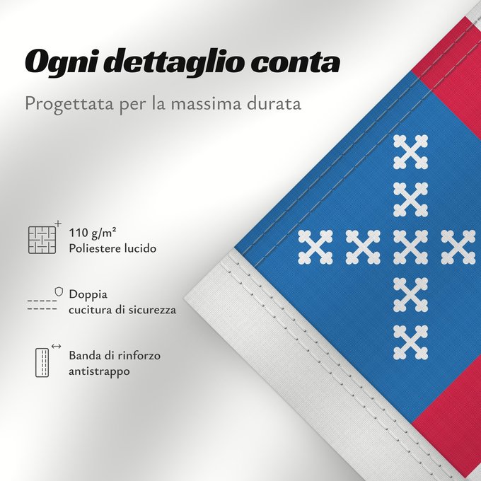 Dettagli sulla bandiera: US Episcopal Church Episcopal Church in the United States of America L Église épiscopale des États-Unis d Amérique Iglesia episcopal en los Estados Unidos de América Episkopalkirche der Vereinigten Staaten von Amerika Chiesa episcopale negli Stati Uniti d